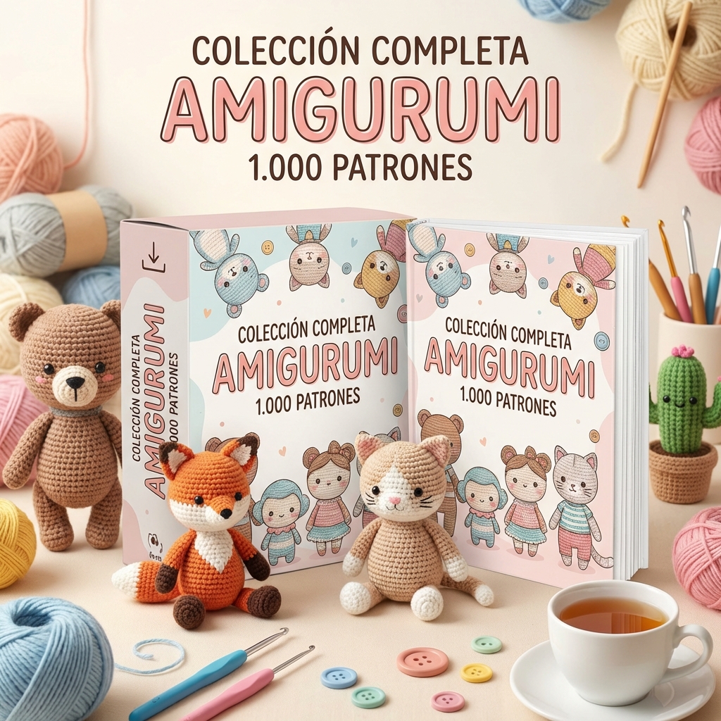 Mockup 3D - Colección 1.000 Patrones